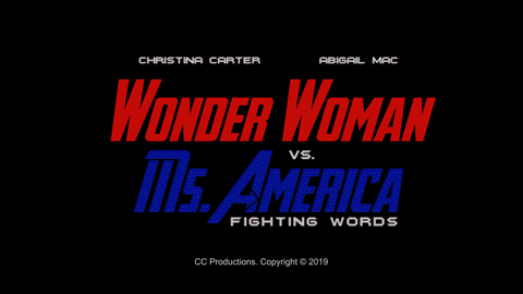 Wonder Woman vs. Ms America, Fighting Words